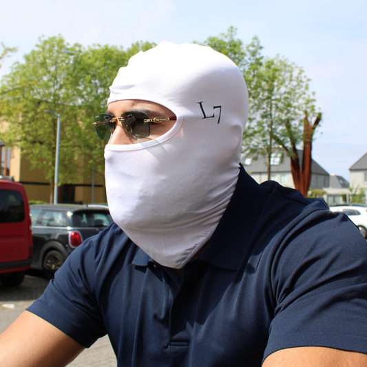 Louis Zeven balaclava van polyester voor motorrijden, skiën en outdoor gebruik – ademende bivakmuts met comfortabele pasvorm.